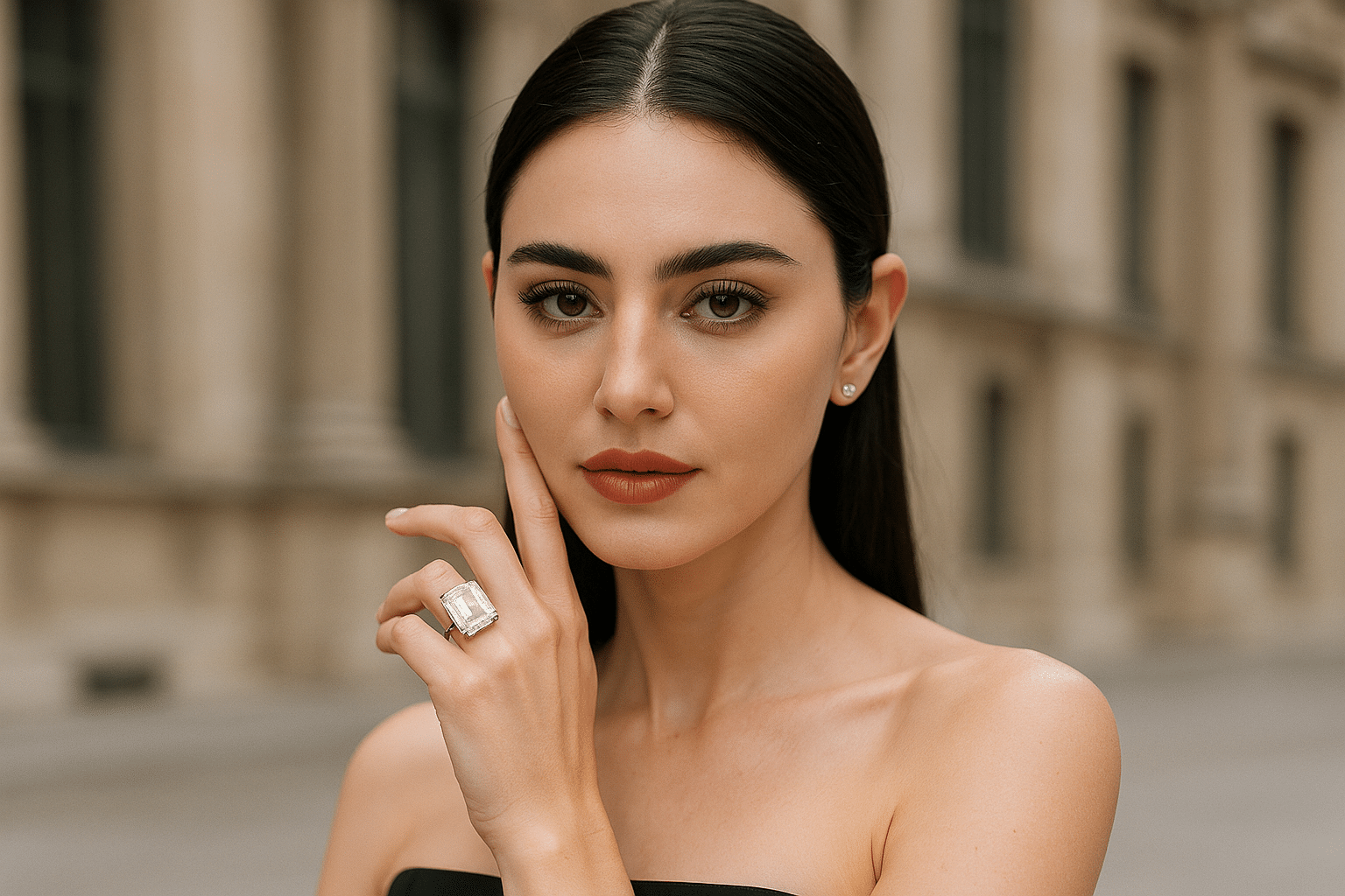 ใหม่ ดาวิกา แหวนเพชร